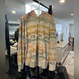 Aztec Print Hoodie
